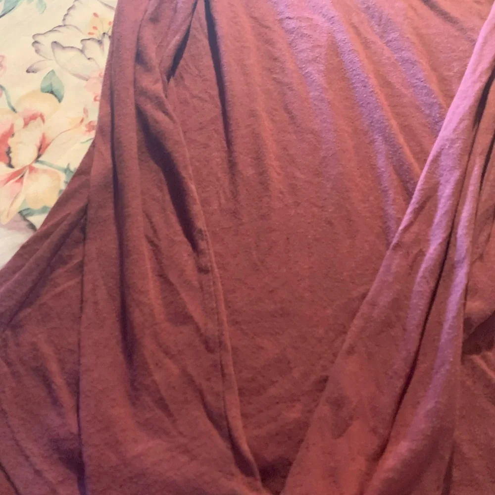 BP Long Sleeve Top in Deep Maroon size Small - Picture 2 of 6